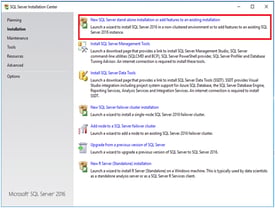 3601 Installing Microsoft SQL Server Express
