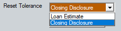 2208 Comparing Tolerance for the Loan Estimate and Closing Disclosure