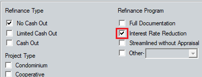 DocMagic Interest Rate Reduction Refinance Loan2