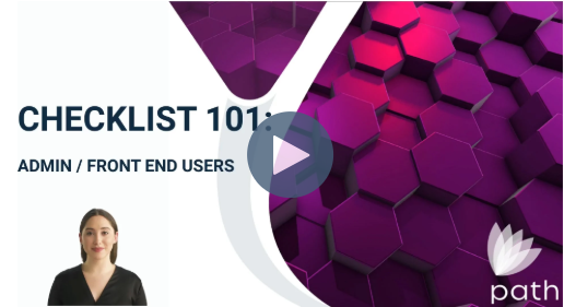 Checklist-101