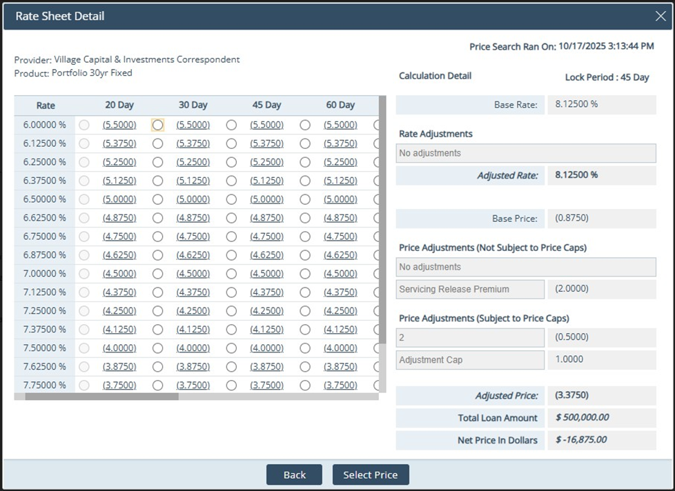 9072 Path Pricer/Pricing