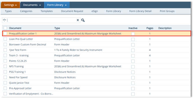 9090 Path Admin - Form Library
